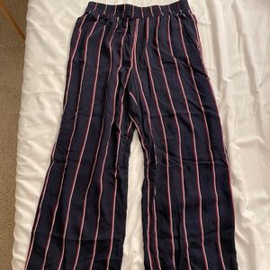 HIGH WAISTED LOOSE STRIPED PANTS